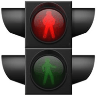 Rdeči semafor za pešce